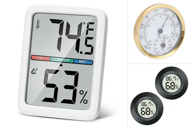 Detailed view of Best Wall Mountable Or Desktop Humidity Meter