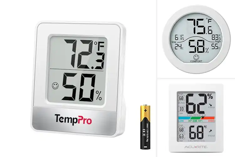 Detailed view of Best Wall Mounted Hygrometer