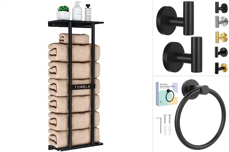 Detailed view of Best Wall Mounted Towel Holders