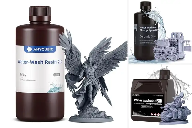 Detailed view of Best Water Washable 3D Printing Resins